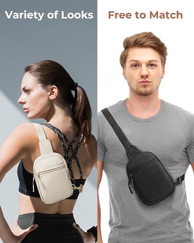 CHOLISSsmall Sling Bag for Men & Women Trendy Fanny Pack