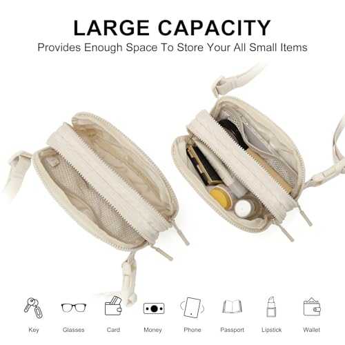 CLUCI Women's Small Crossbody Bag with Adjustable Strap